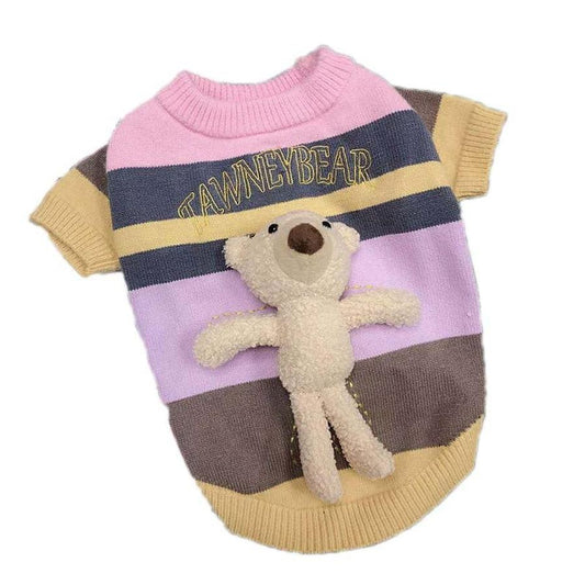JMT-989514 Cozy Wool Dog Sweater for Autumn and Winter in Various Sizes