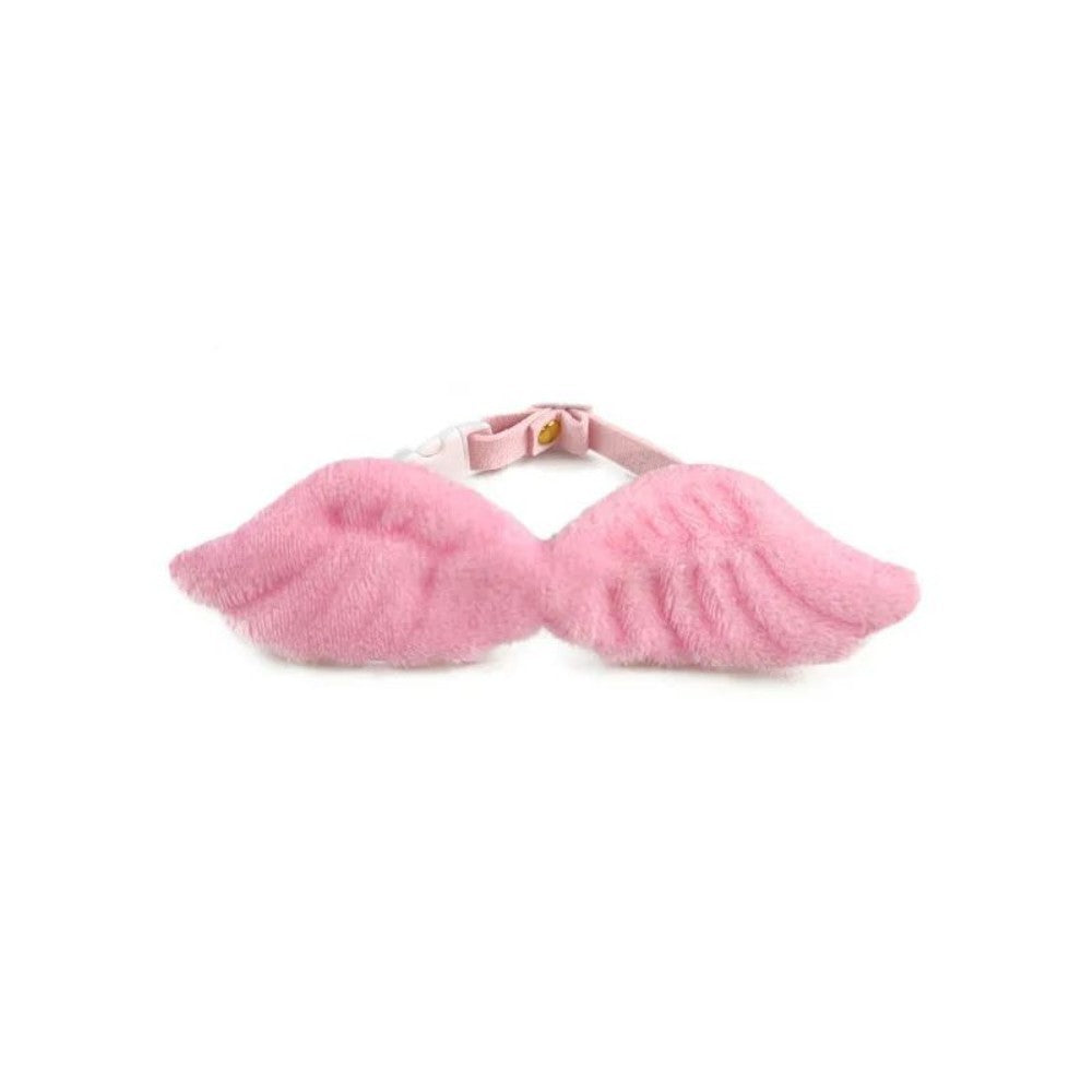 JMT-989706 Angel Wing Collar with Butterfly Tie for Cats & Small Dogs - Neck Sizes S: 14-24cm, M: 24-34cm, L: 34-44cm