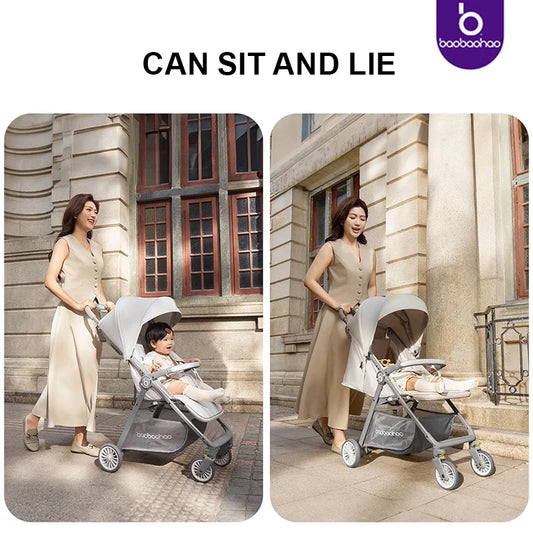 JMT-990026 Lightweight Portable Travel Stroller for Kids - Compact and Easy to Fold Buggy for Airplane Use