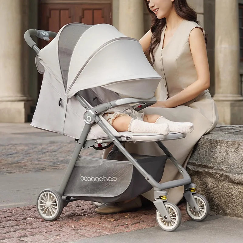 JMT-990026 Lightweight Portable Travel Stroller for Kids - Compact and Easy to Fold Buggy for Airplane Use