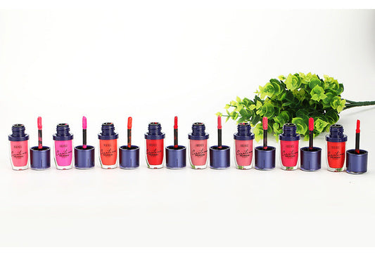 JMT-990154 Moisturizing Lip Glaze in Eight Vibrant Shades for Luscious Lips