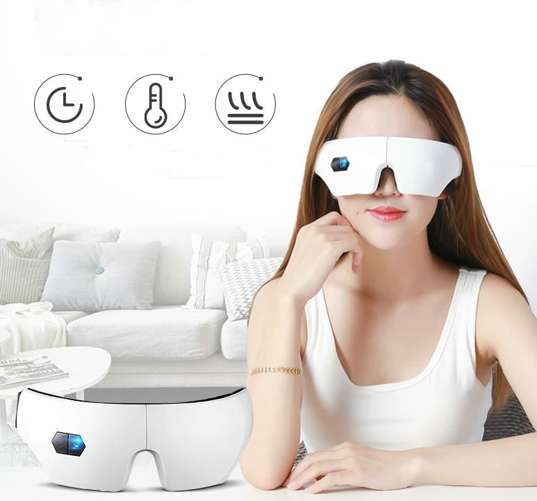 JMT-990282 Heated Eye Mask for Relaxation and Travel – USB Rechargeable Sleep Mask with Light Shield