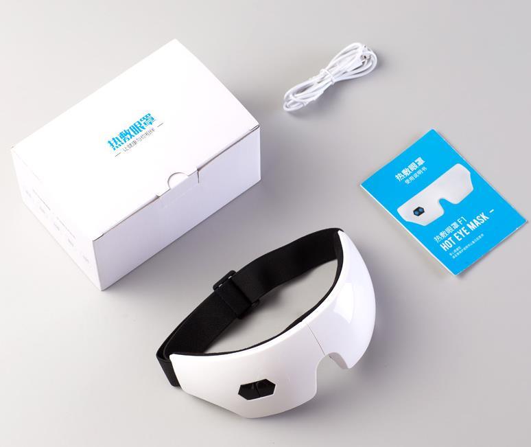 JMT-990282 Heated Eye Mask for Relaxation and Travel – USB Rechargeable Sleep Mask with Light Shield