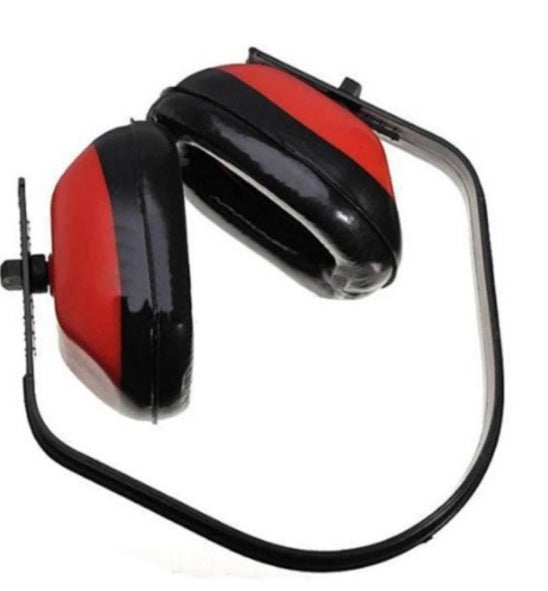 JMT-990538 Professional Noise Reduction Earmuffs for Work, Sleep, and Daily Use - Red