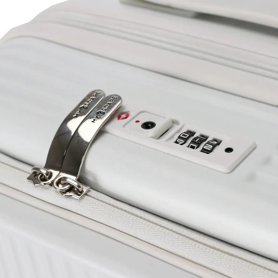 JMT-990602 Custom Logo Spinner Suitcase with 4 Wheels and Laptop Compartment for Travel