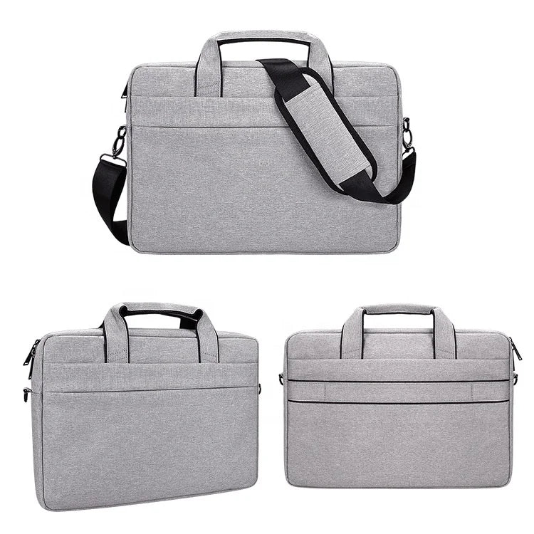 JMT-990858 Water-Resistant Oxford Cloth Messenger Laptop Bag for 13.3 to 15.6 Inch Devices