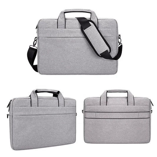 JMT-990858 Water-Resistant Oxford Cloth Messenger Laptop Bag for 13.3 to 15.6 Inch Devices