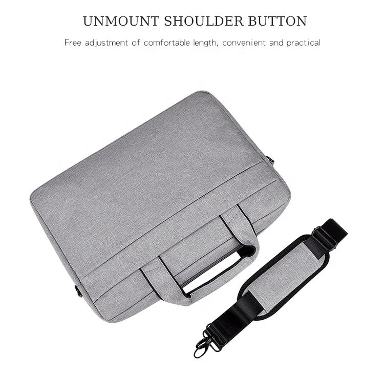 JMT-990858 Water-Resistant Oxford Cloth Messenger Laptop Bag for 13.3 to 15.6 Inch Devices