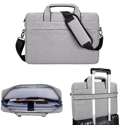 JMT-990858 Water-Resistant Oxford Cloth Messenger Laptop Bag for 13.3 to 15.6 Inch Devices
