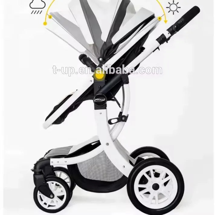 JMT-991178 Deluxe European Standard Baby Jogger Stroller with Premium Features