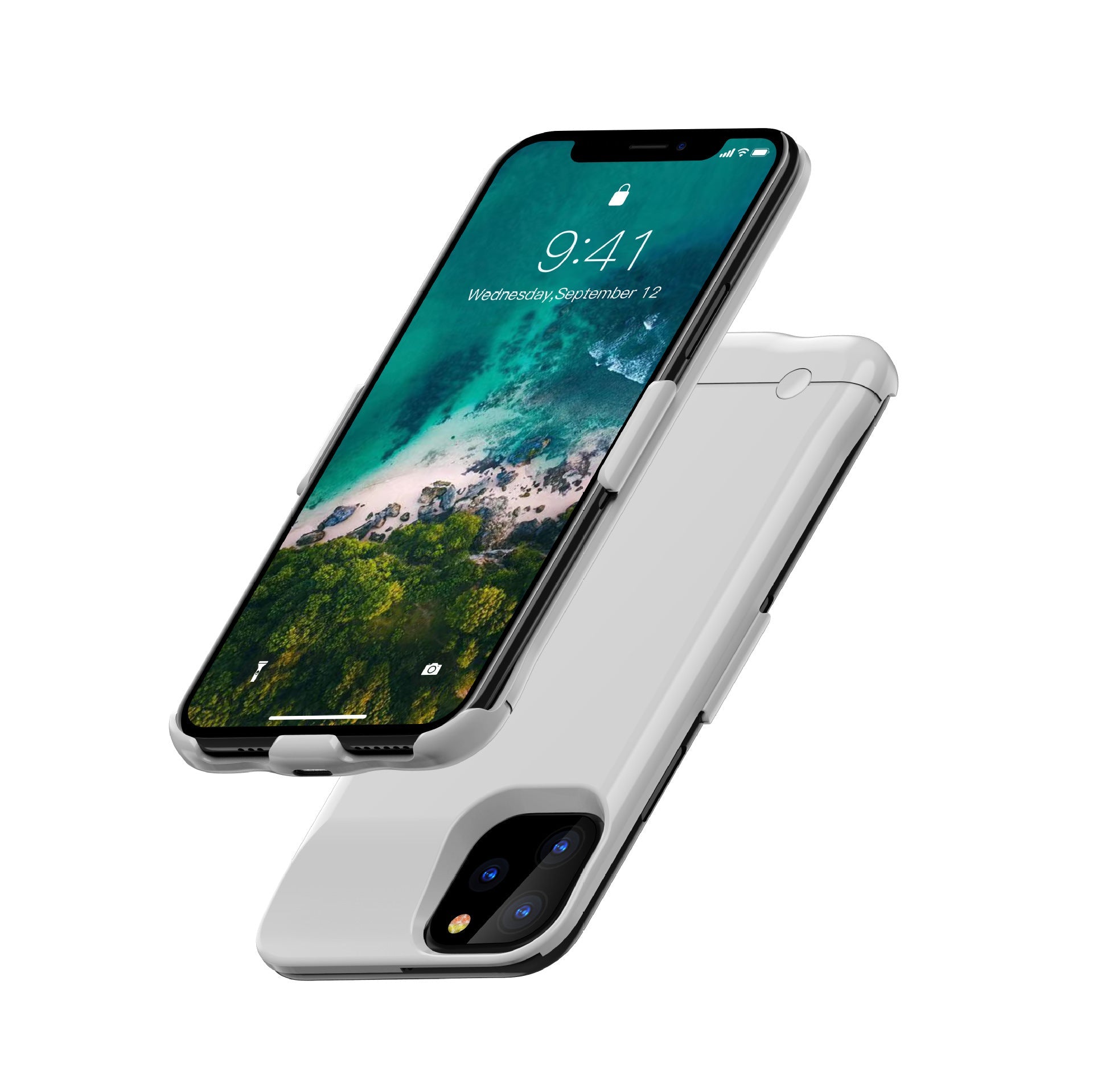 JMT-991370 Wireless Power Bank with Polymer Lithium-Ion Battery, Soft Case, Available in Red, White, and Black