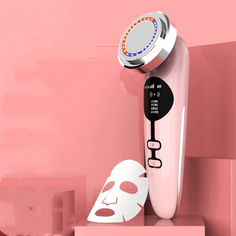 JMT-991434 Home Color Light Cosmetic Device for Cleansing, Phototherapy, Warm Lift, and EMS Firming