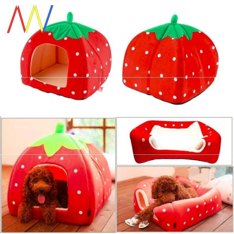 JMT-991498 Pineapple and Orange Cloth Pet Bed for Small Pets - Multiple Sizes Available