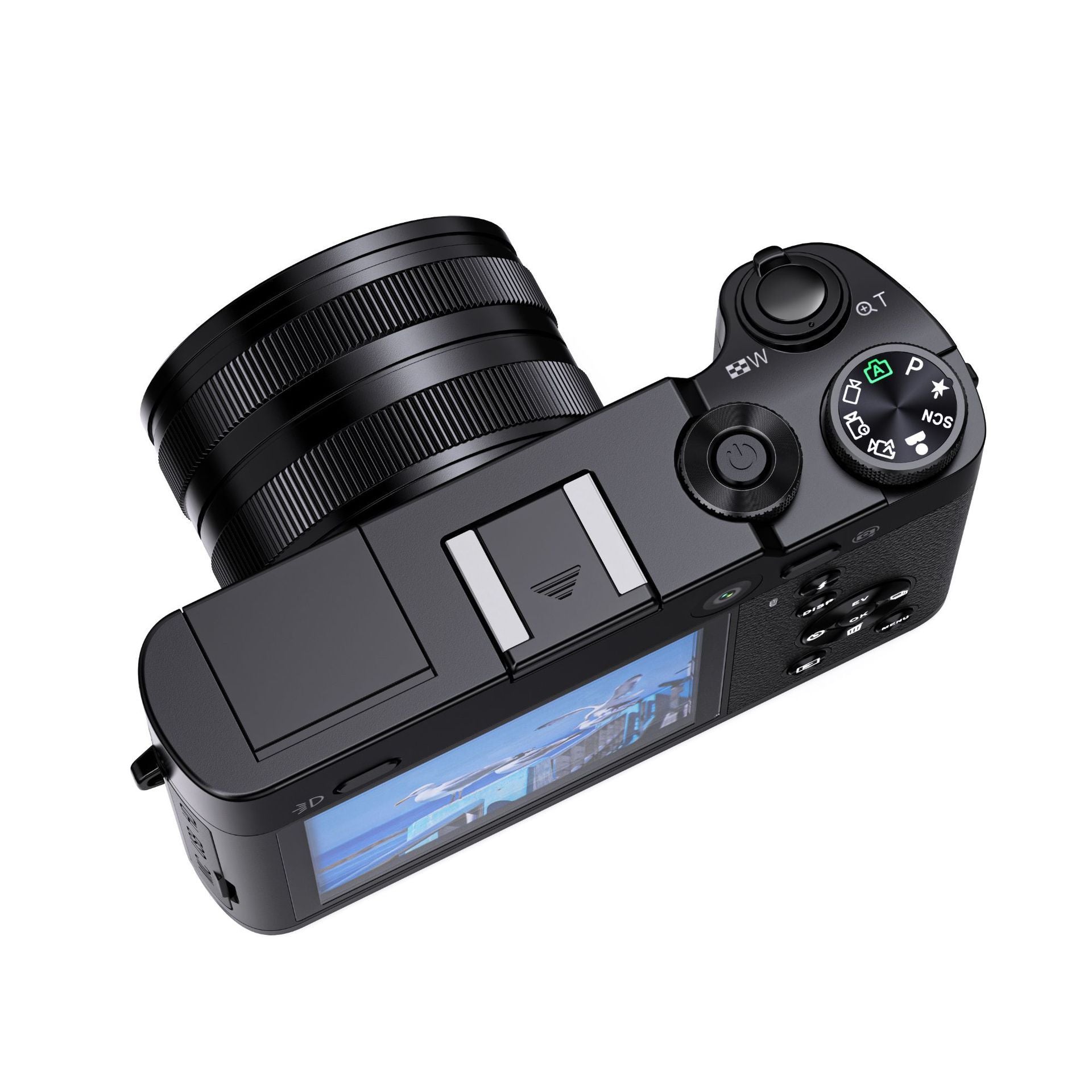 JMT-991562 5K HD Mirrorless Camera with 8 Million Pixels and 3.2 Inch Full HD Screen