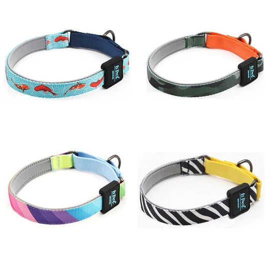 JMT-991690 Durable Nylon Dog Collar with Adjustable Sizes in Various Colors