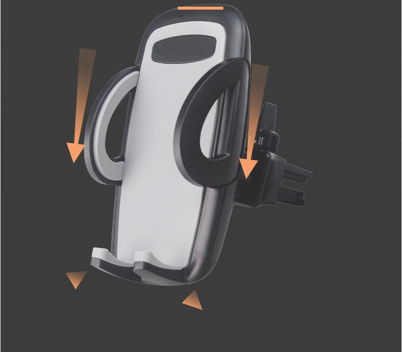 JMT-992202 Car Air Vent Mobile Phone Holder - Adjustable Plastic Mount for Easy Access