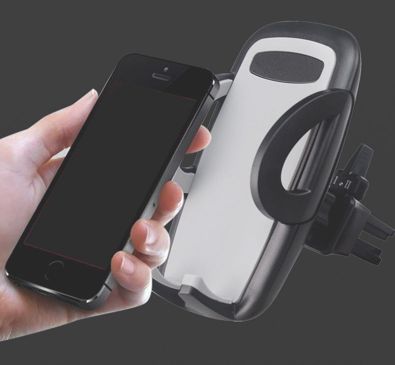 JMT-992202 Car Air Vent Mobile Phone Holder - Adjustable Plastic Mount for Easy Access