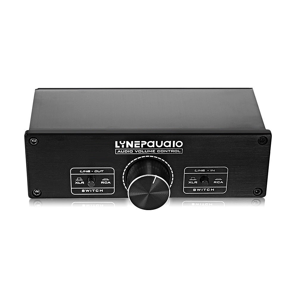 JMT-992202 Dual Channel Volume Controller with RCA and Balanced XLR Connections