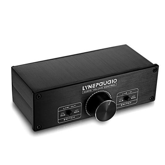JMT-992202 Dual Channel Volume Controller with RCA and Balanced XLR Connections