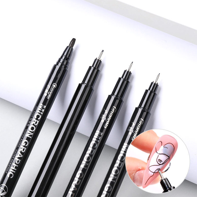 JMT-992458 3D Fluorescent Nail Art Marker Pen for Creative Nail Designs