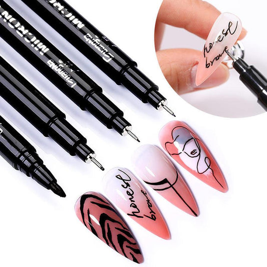 JMT-992458 3D Fluorescent Nail Art Marker Pen for Creative Nail Designs