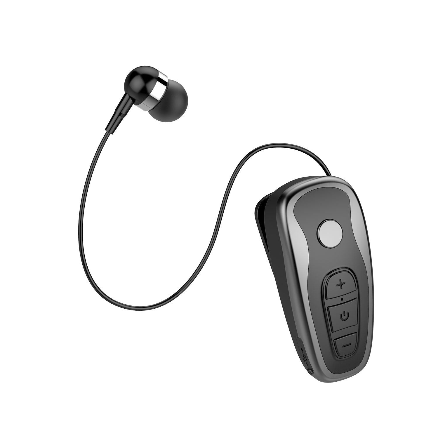 JMT-993162 Lavalier Bluetooth Headset - Wireless Stereo for Sports and Business, Multi-Point Connection, Voice Control