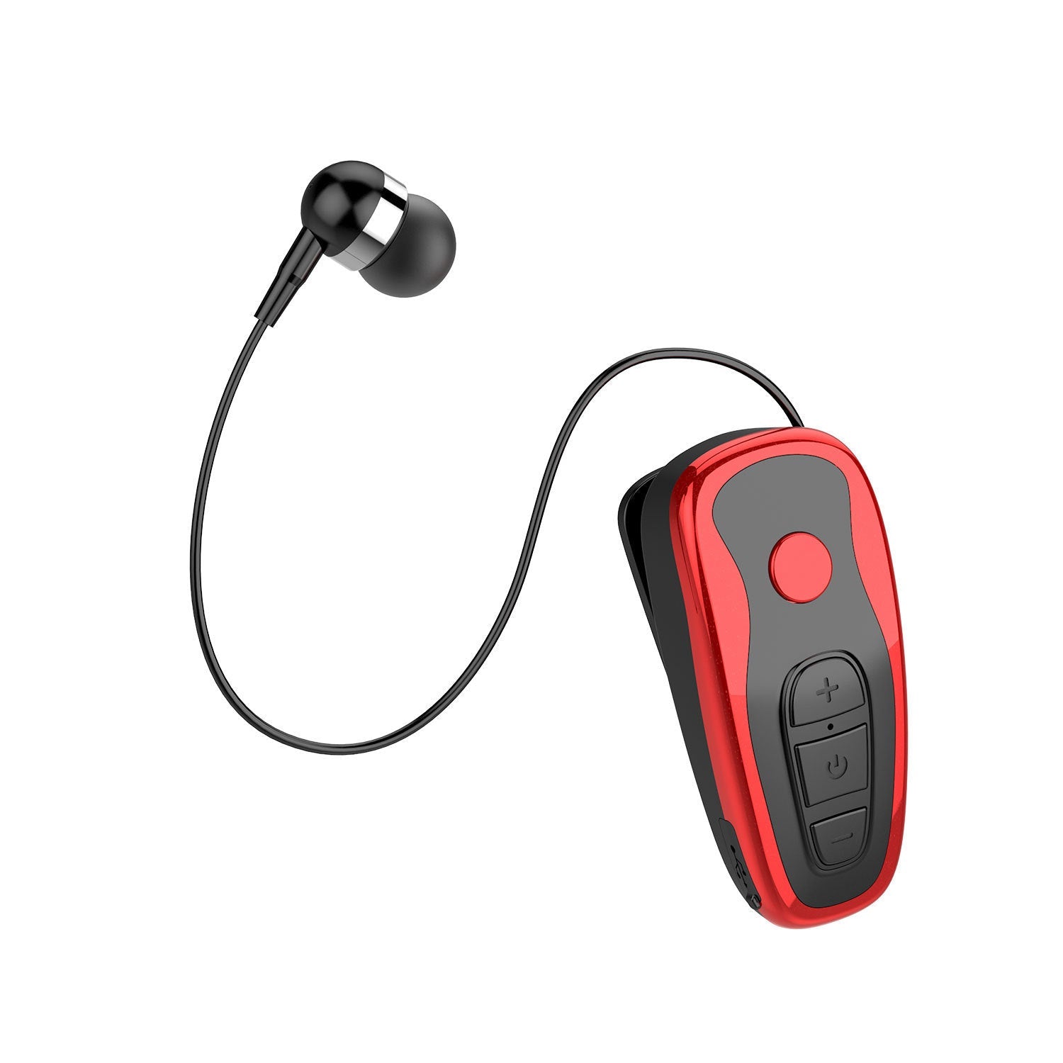 JMT-993162 Lavalier Bluetooth Headset - Wireless Stereo for Sports and Business, Multi-Point Connection, Voice Control