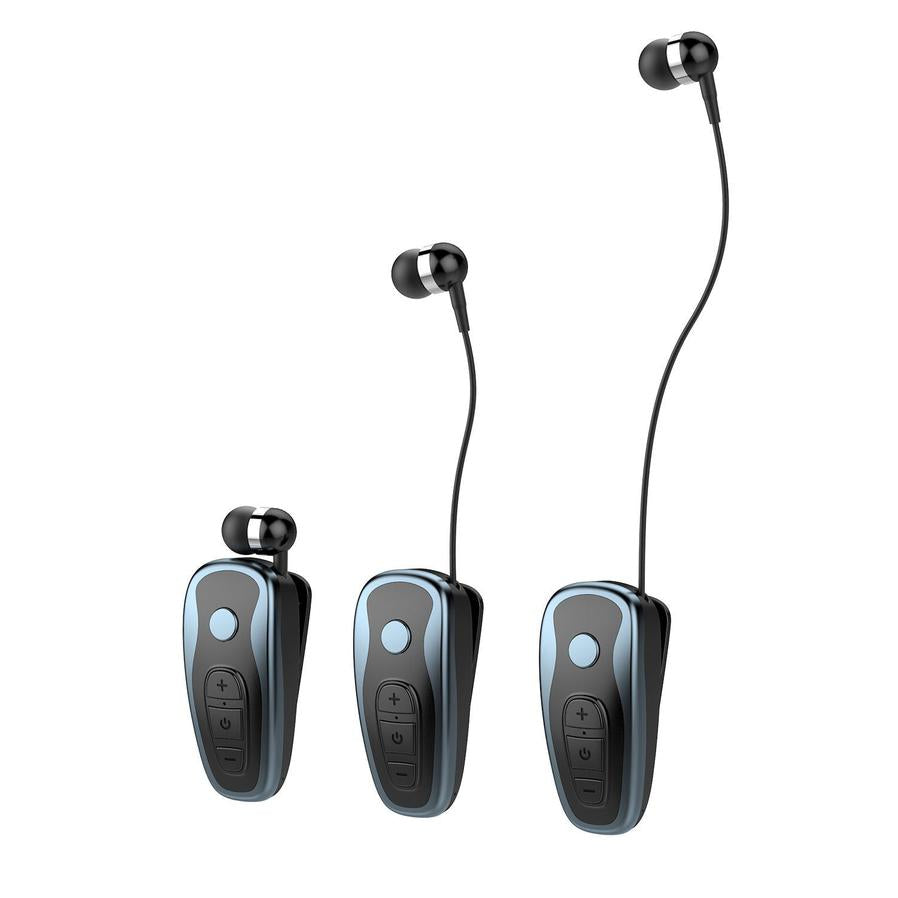 JMT-993162 Lavalier Bluetooth Headset - Wireless Stereo for Sports and Business, Multi-Point Connection, Voice Control