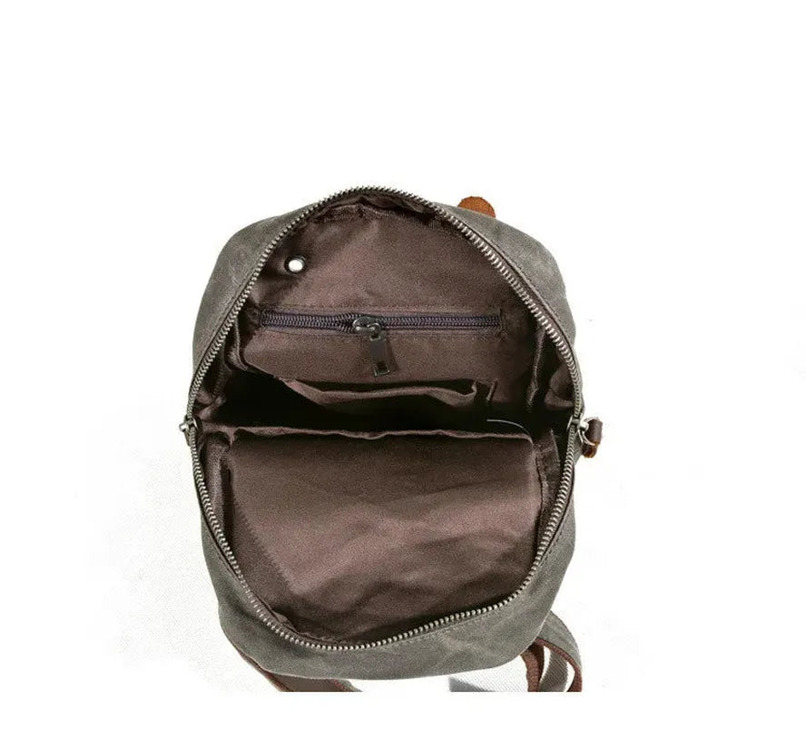 JMT-993226 Large Capacity Canvas Crossbody Bag for Men