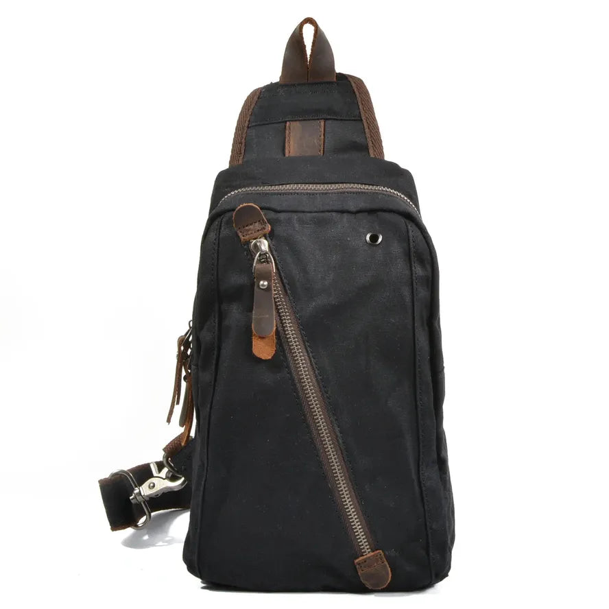 JMT-993226 Large Capacity Canvas Crossbody Bag for Men