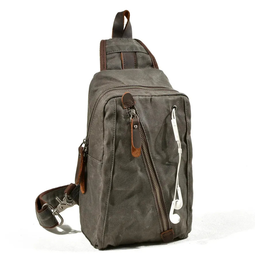 JMT-993226 Large Capacity Canvas Crossbody Bag for Men