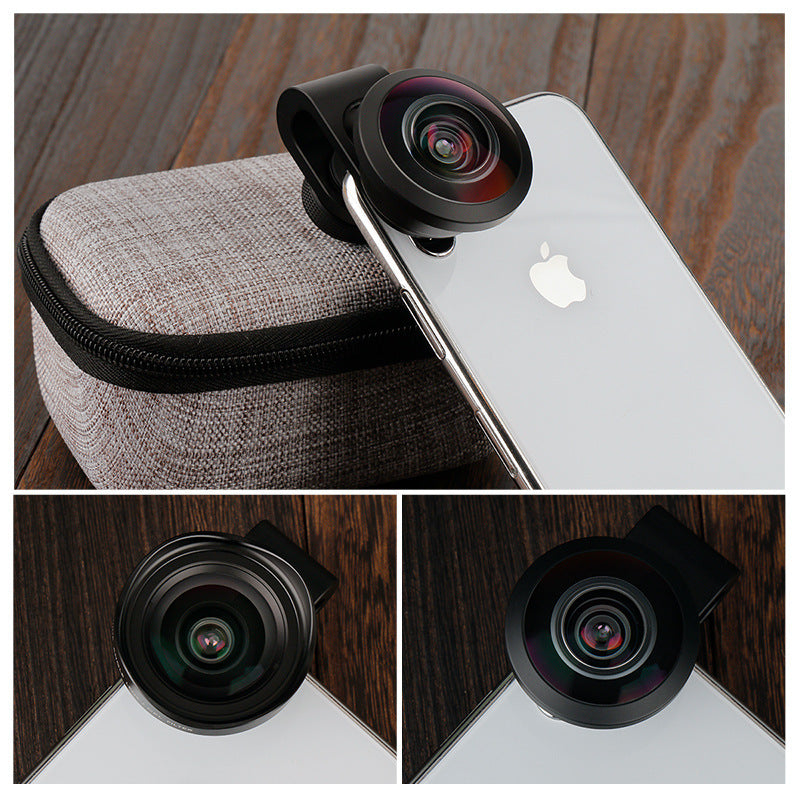 JMT-993354 Wide-Angle 238° Fisheye Lens for Mobile Phones - 0.2X Magnification, M14 Mount