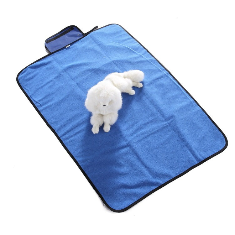 JMT-993802 Waterproof Foldable Pet Mat for Outdoor Use – Durable Polyester and Oxford Cloth, Two Size Options Available