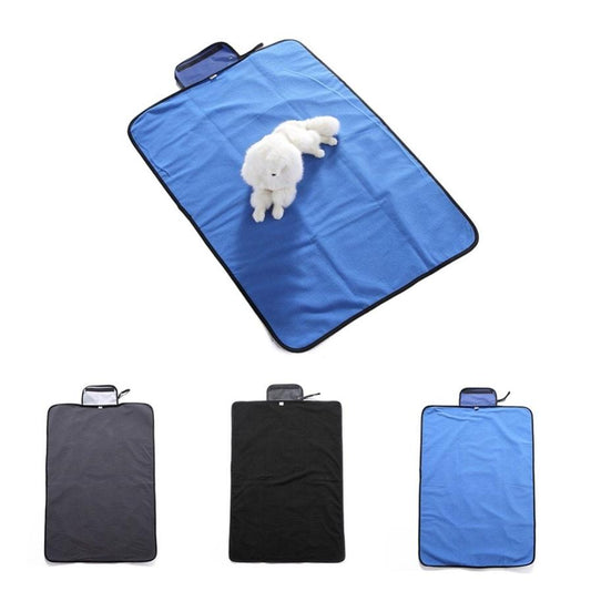 JMT-993802 Waterproof Foldable Pet Mat for Outdoor Use – Durable Polyester and Oxford Cloth, Two Size Options Available