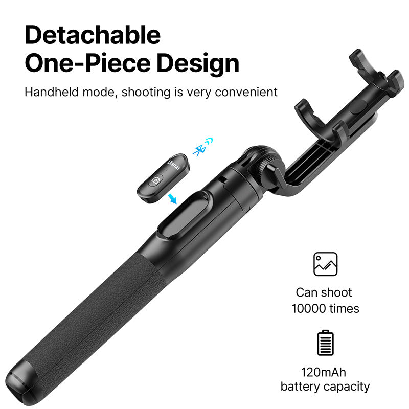 JMT-993866 10M Wireless Selfie Stick Tripod with Bluetooth Remote Control for Smartphones