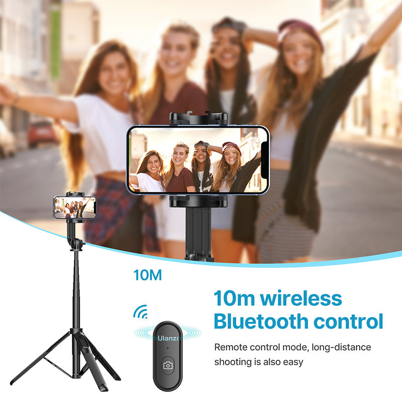 JMT-993866 10M Wireless Selfie Stick Tripod with Bluetooth Remote Control for Smartphones