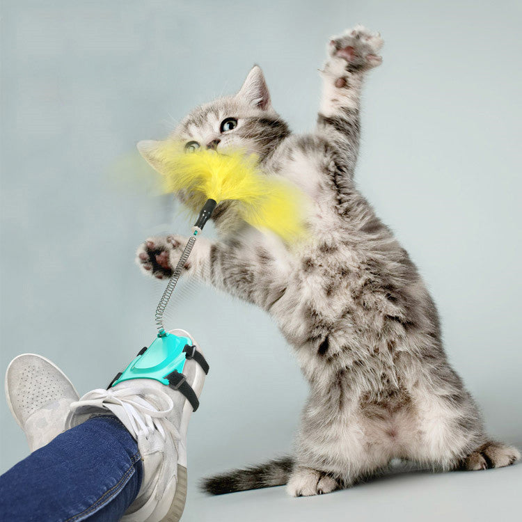 JMT-994506 Interactive Self-Healing Cat Toy Tumbler with Teasing Features in Multiple Colors
