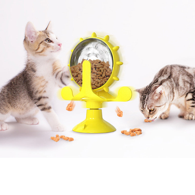 JMT-994506 Interactive Self-Healing Cat Toy Tumbler with Teasing Features in Multiple Colors