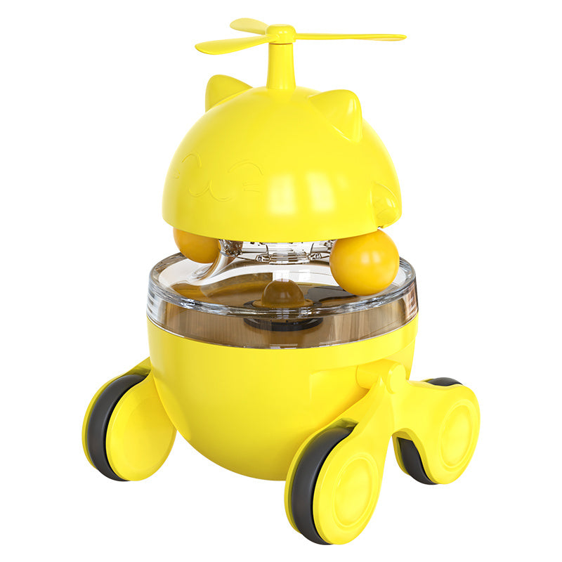 JMT-994506 Interactive Self-Healing Cat Toy Tumbler with Teasing Features in Multiple Colors