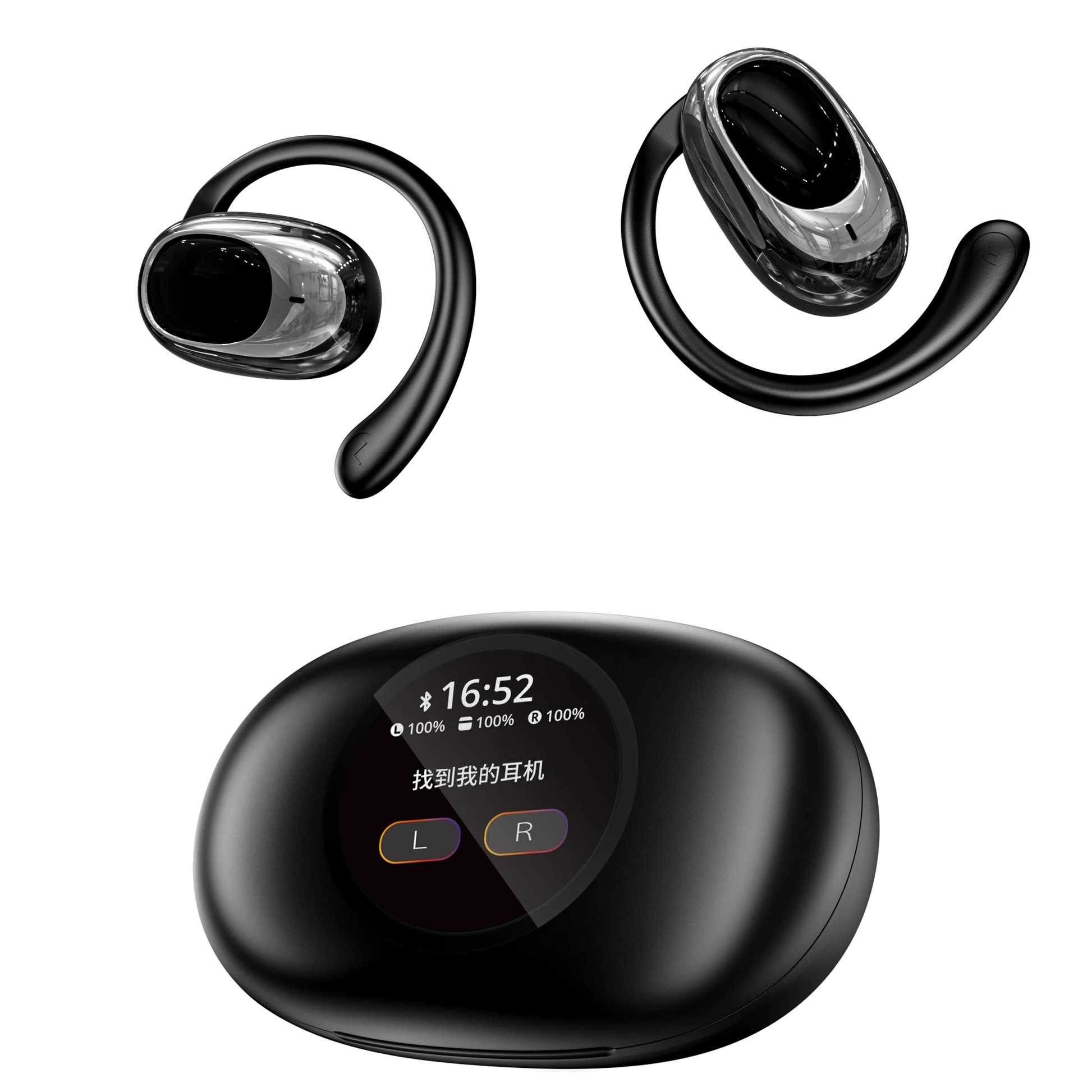 JMT-994506 YX39 In-Ear Sports Headset with Microphone and Noise Cancelling Feature, LED Battery Indicator