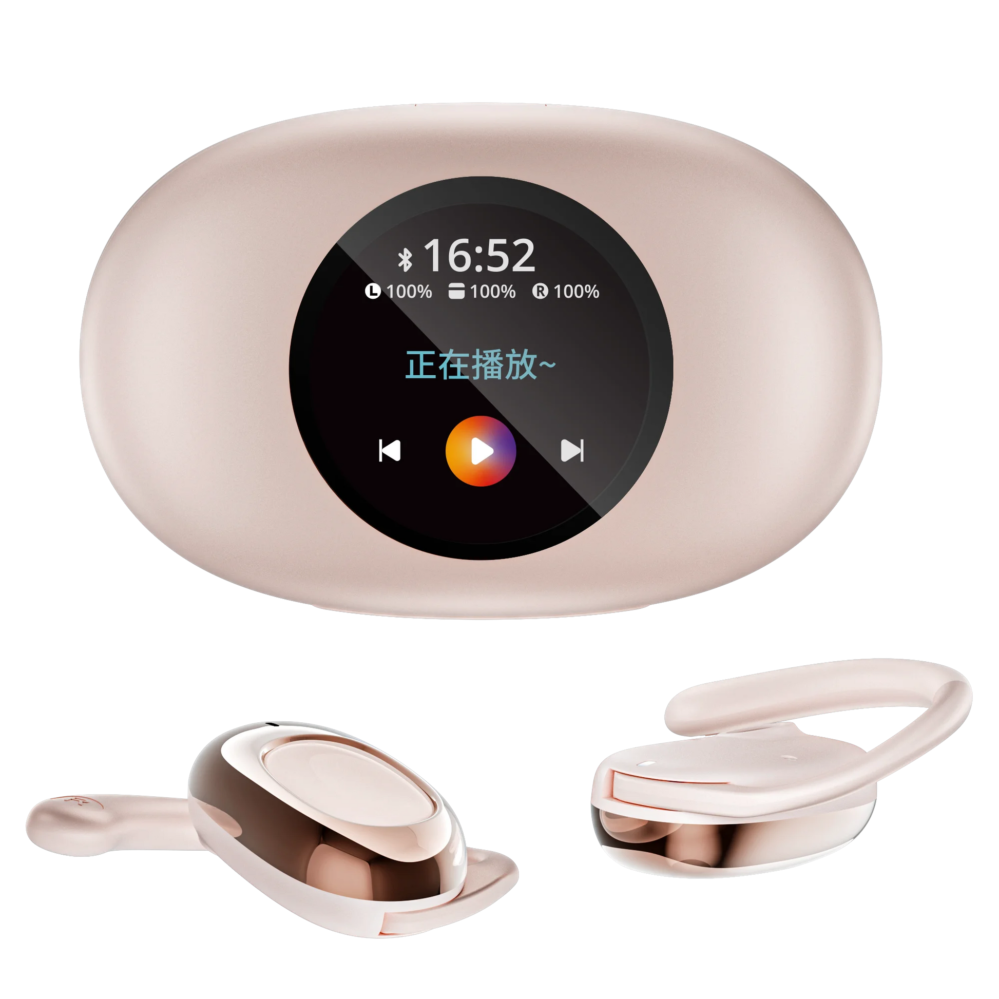 JMT-994506 YX39 In-Ear Sports Headset with Microphone and Noise Cancelling Feature, LED Battery Indicator