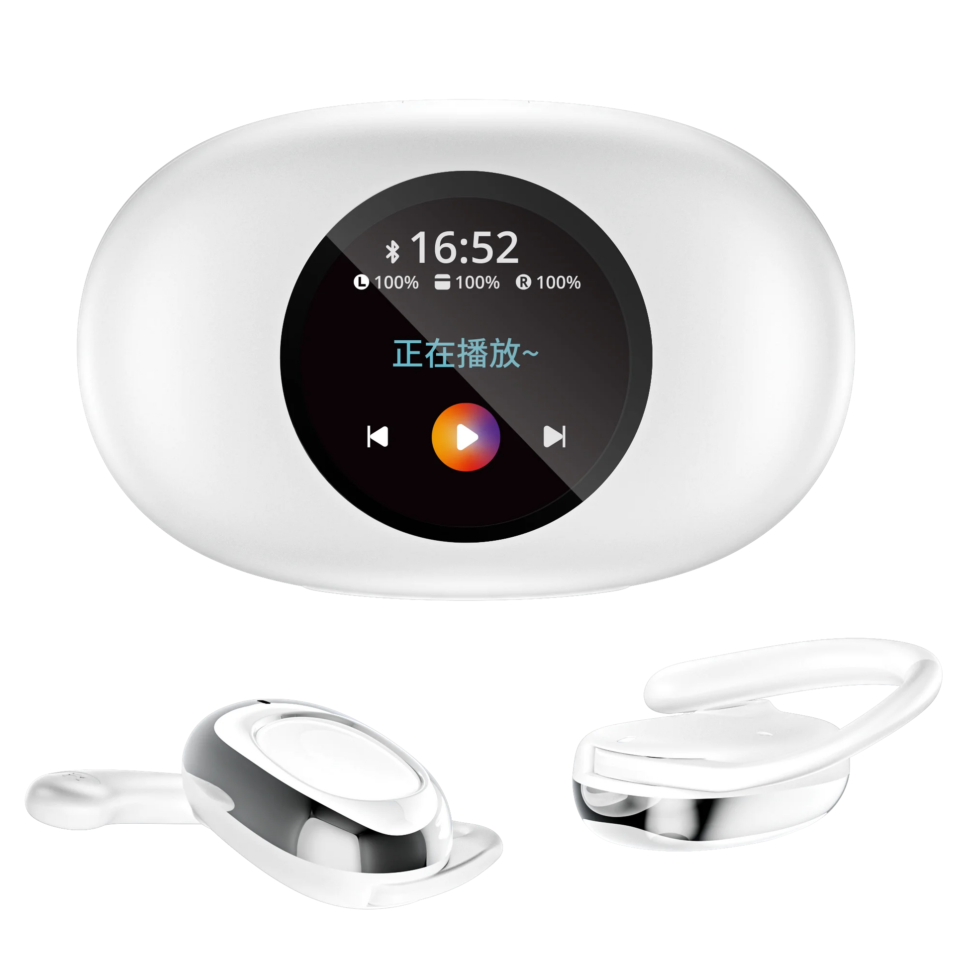 JMT-994506 YX39 In-Ear Sports Headset with Microphone and Noise Cancelling Feature, LED Battery Indicator