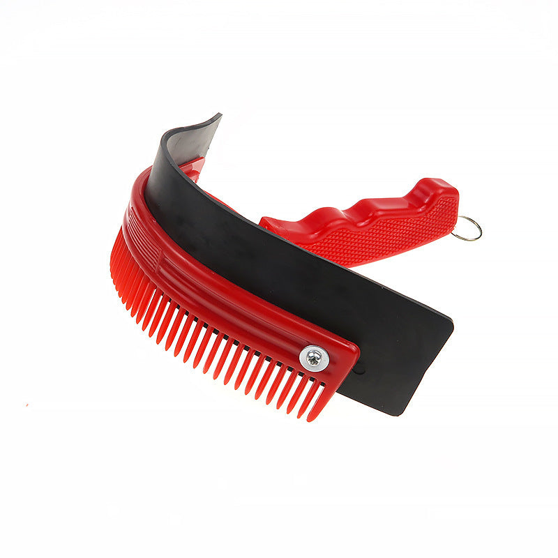 JMT-994570 Double-Purpose Horse Comb with ABS Material for Effective Grooming