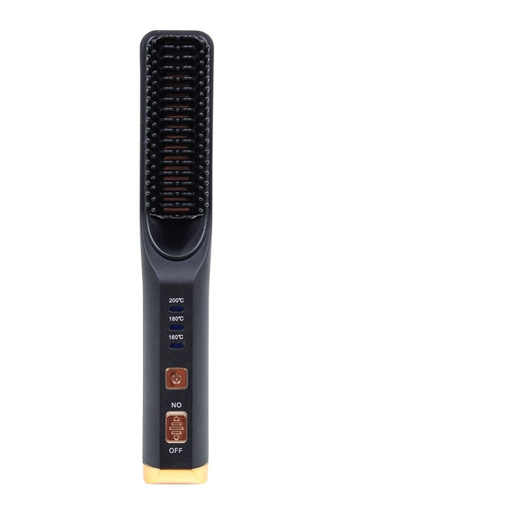 JMT-994634 Rechargeable Multi-Functional Hair Comb with 3 Temperature Settings and Mobile Charging Feature