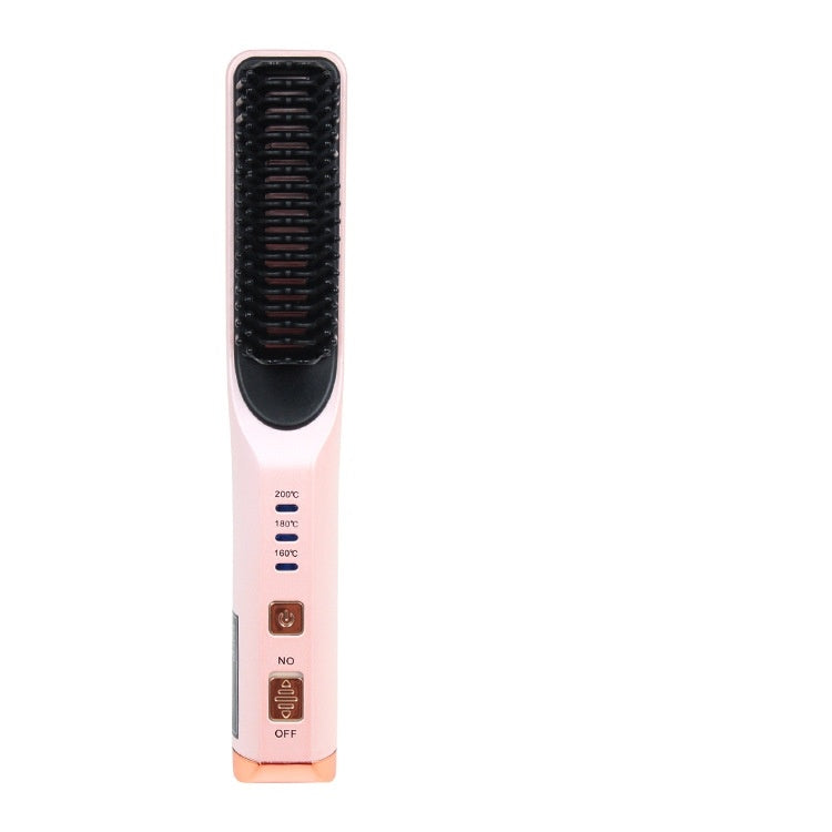 JMT-994634 Rechargeable Multi-Functional Hair Comb with 3 Temperature Settings and Mobile Charging Feature