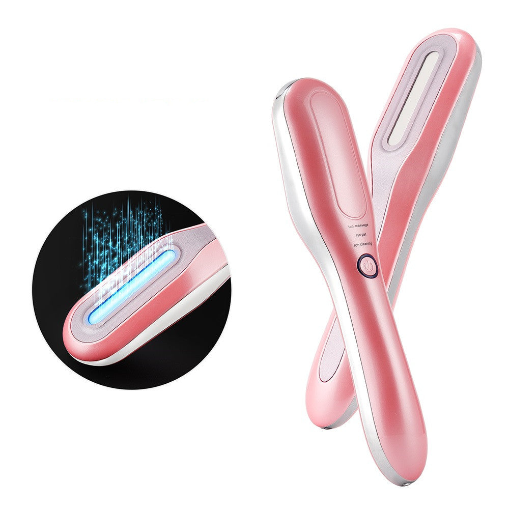 JMT-994890 Plasma Facial Cleansing and Acne Rejuvenation Device, Portable Pink Beauty Instrument