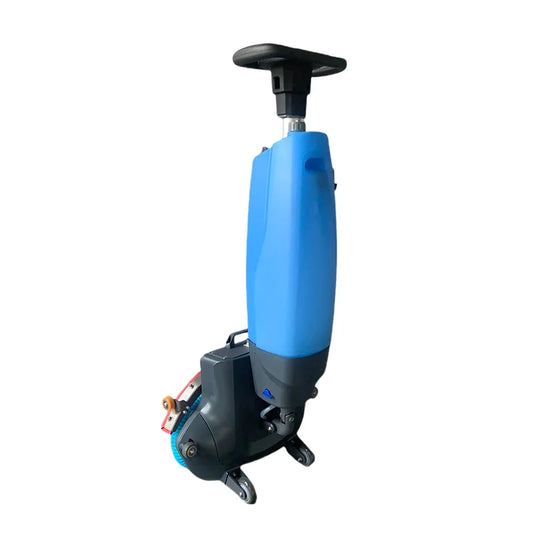 JMT-994954 18-Inch Walk-Behind Floor Scrubber with Lithium Battery and Ergonomic Handle for Tile Cleaning