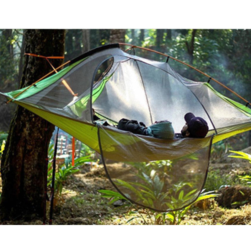 JMT-995338 Elevate Your Outdoor Experience with an Off-Ground Hanging Tent for Camping and Adventure