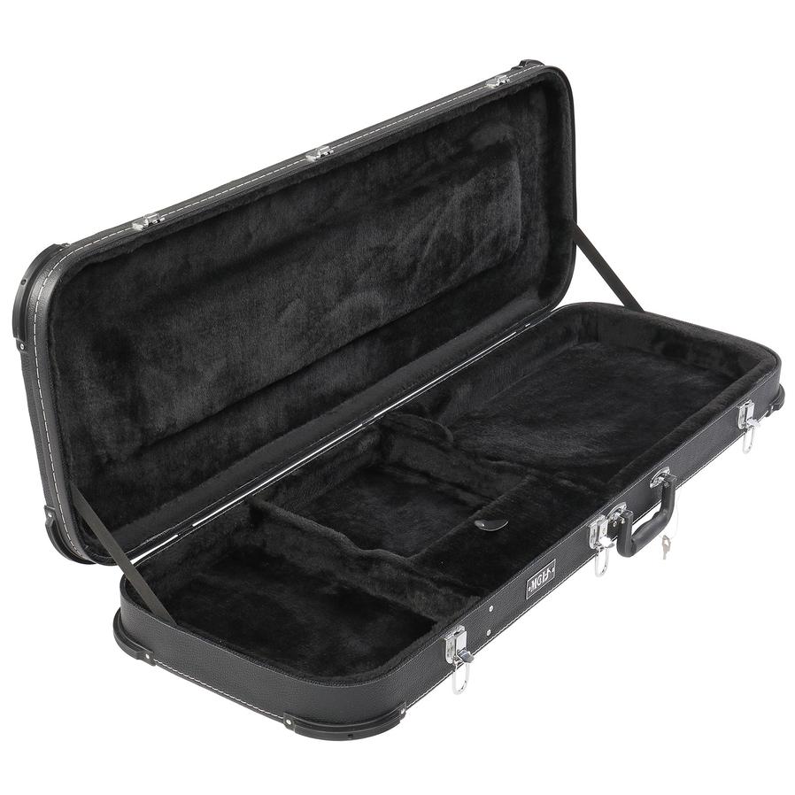 JMT-995530 Electric Guitar Leather Case for PVC Square Angle Design