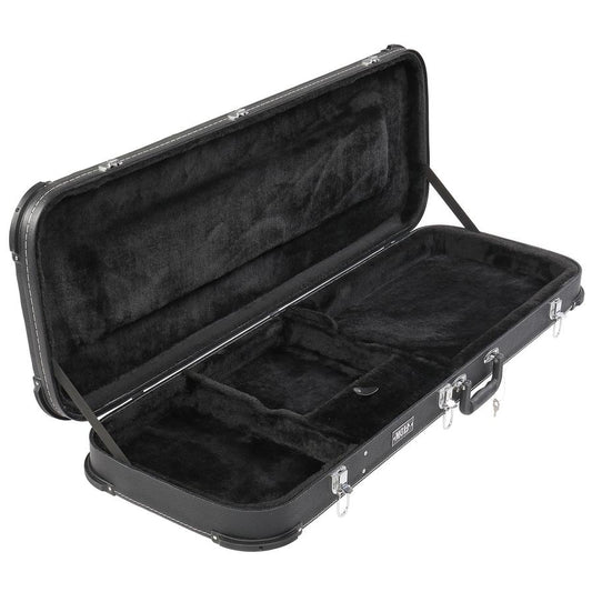 JMT-995530 Electric Guitar Leather Case for PVC Square Angle Design